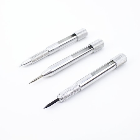 Excel Blades Compass Circle Cutter Set, Swivel, Pencil and Pin Posts, 6pk 70056